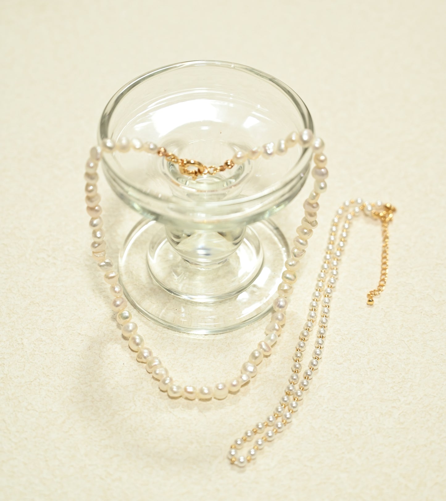 項鏈|純銀配細正圓貝珠Choker