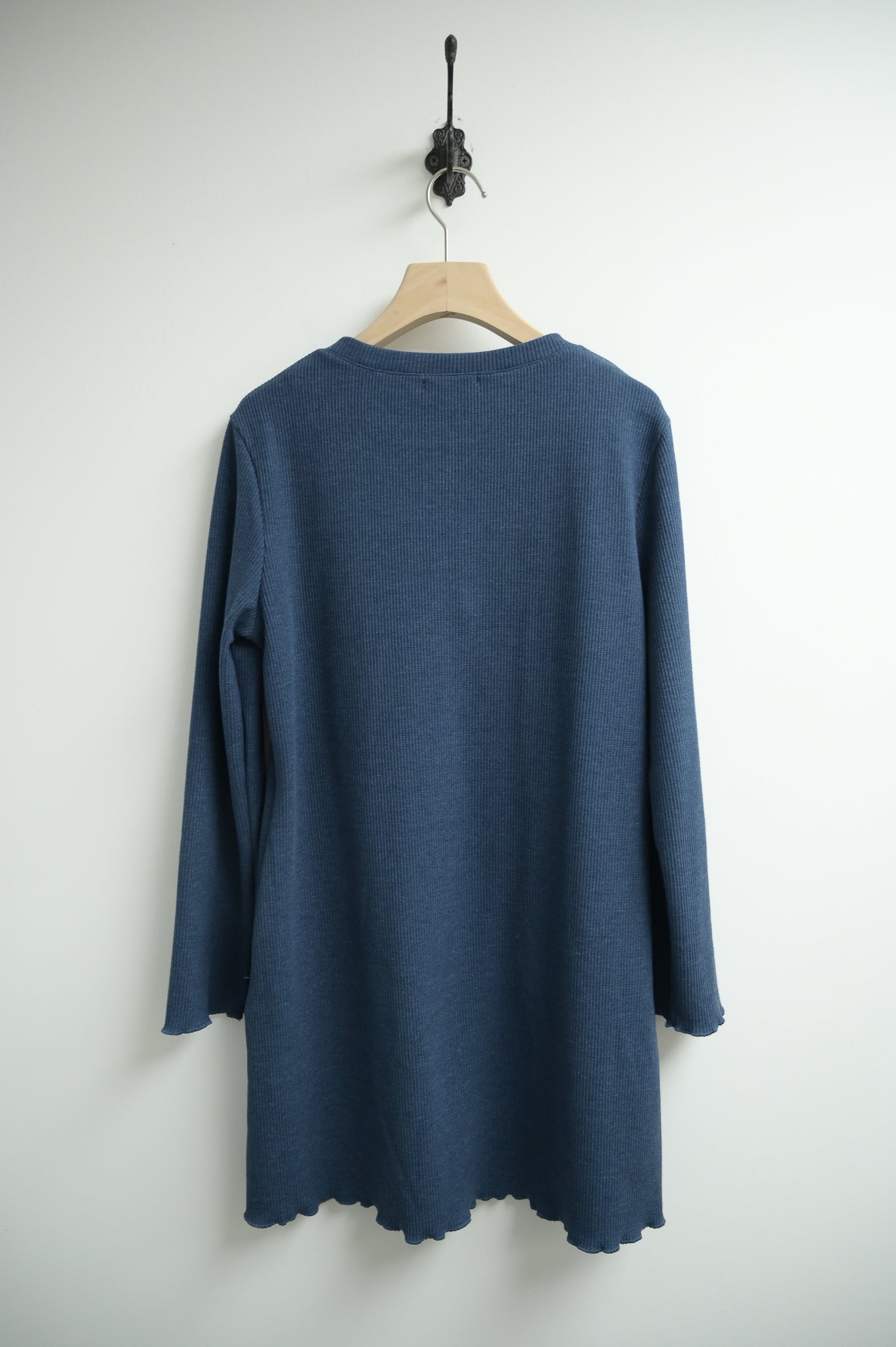 花花鈕窩夫連身裙 兩色入 EA231108