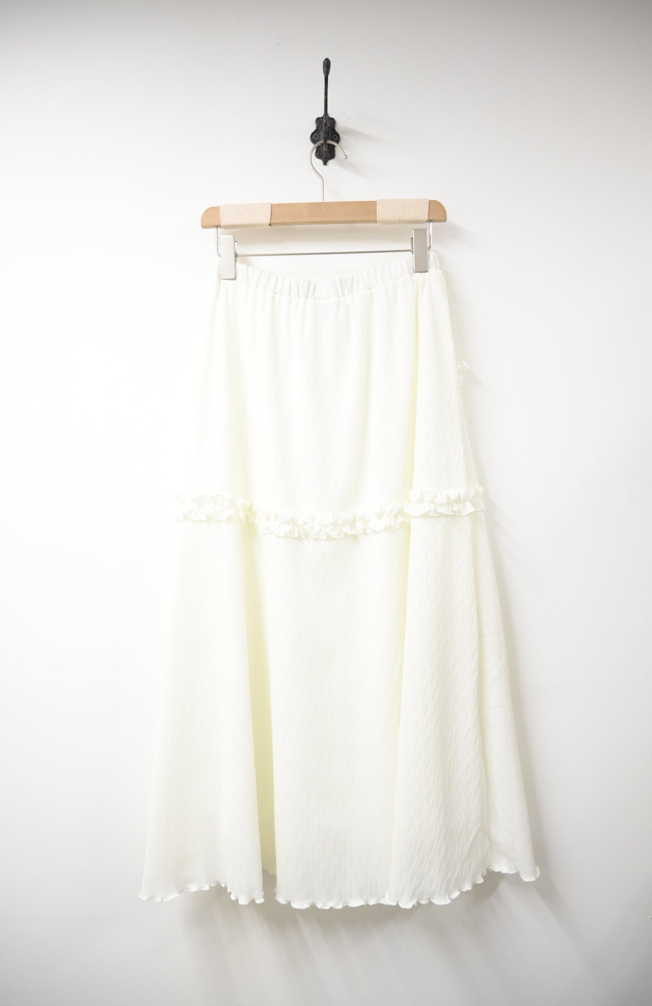 Ruffle拼邊半身裙 3色入 W10103