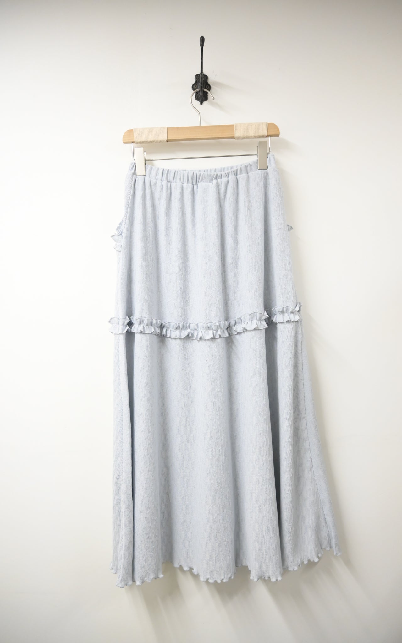 Ruffle拼邊半身裙 3色入 W10103