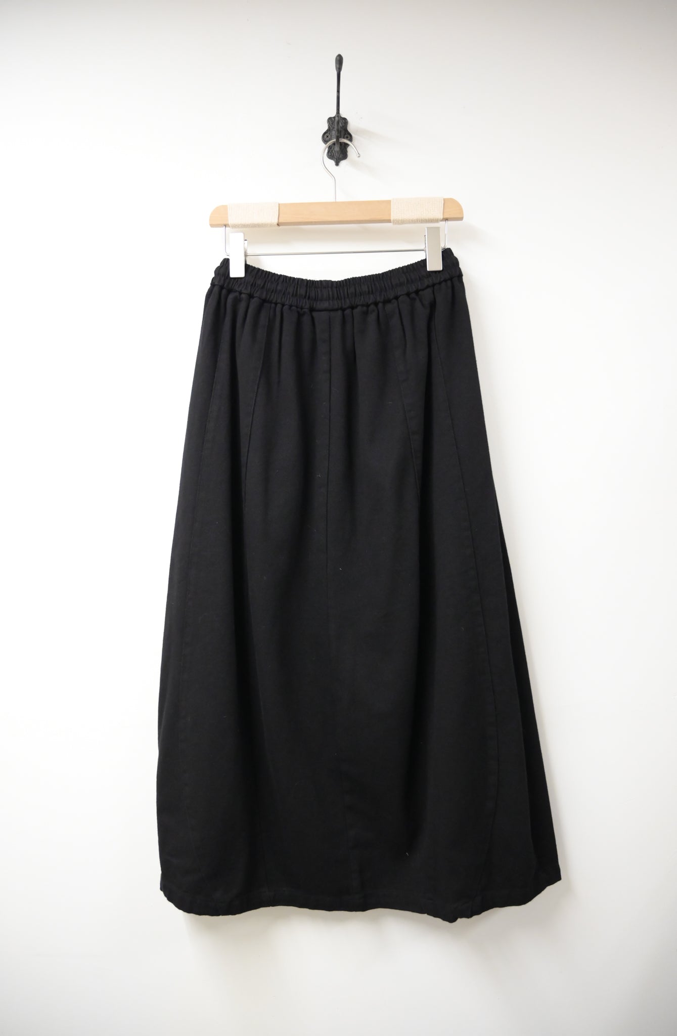 泡泡邊斜布料半身裙 3色入 W10113