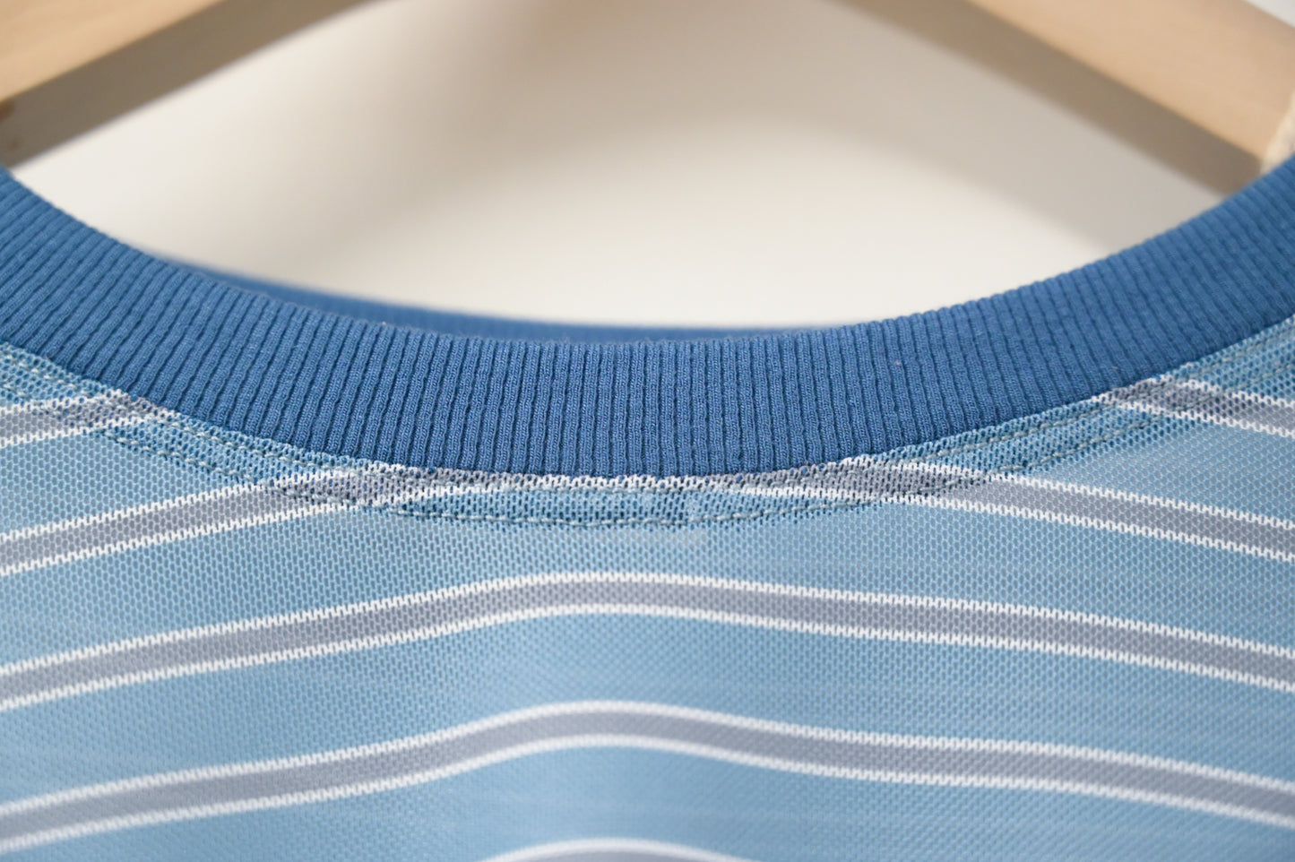 滑滑透視橫間上衣 2色入 S10129