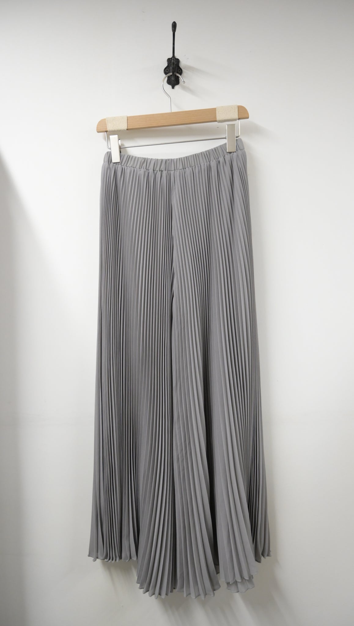 夏季・免熨百褶雪紡長褲 3色入 1S60335