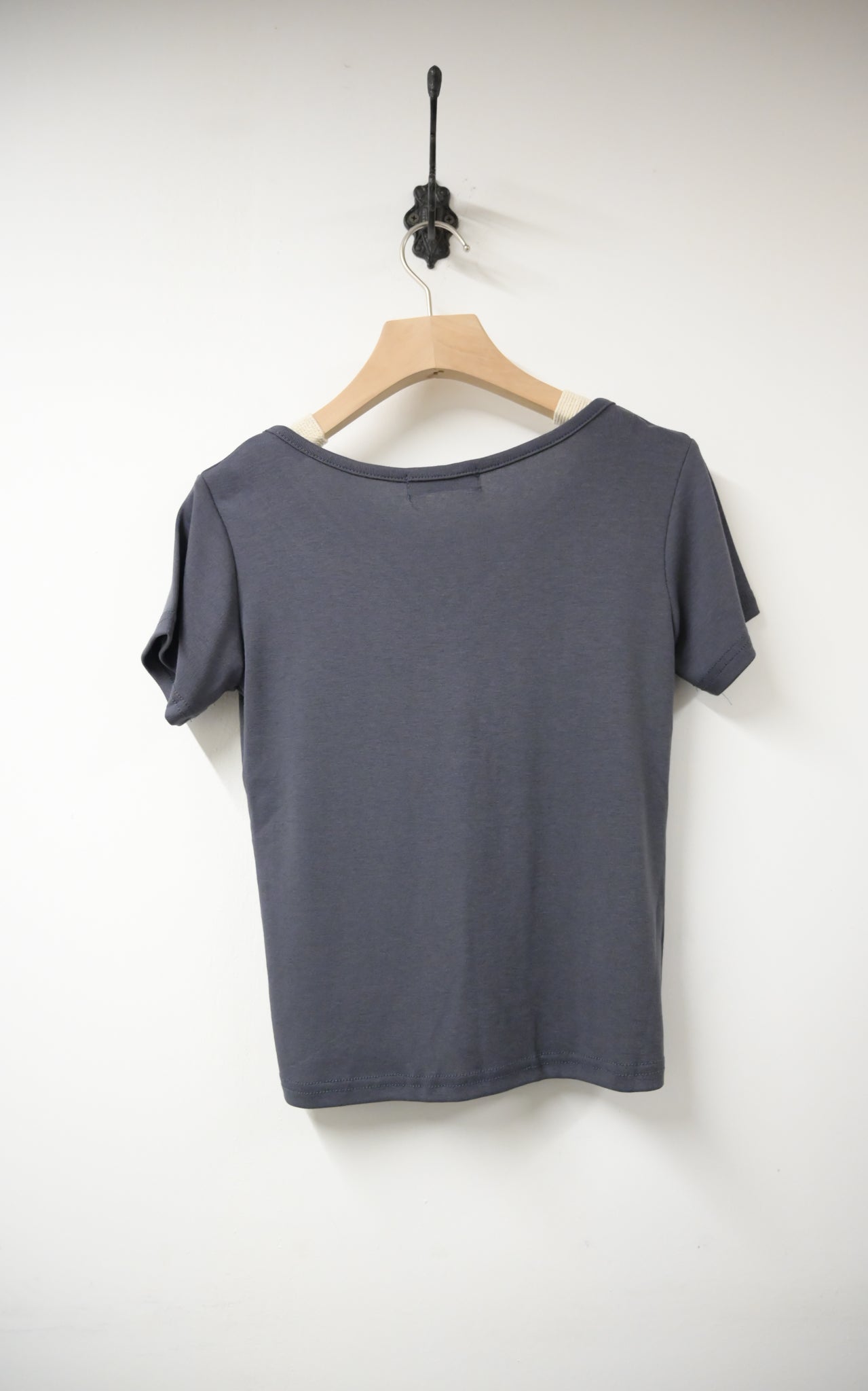 KR直送 抓胸超彈親膚棉Tee 3色入 S90619