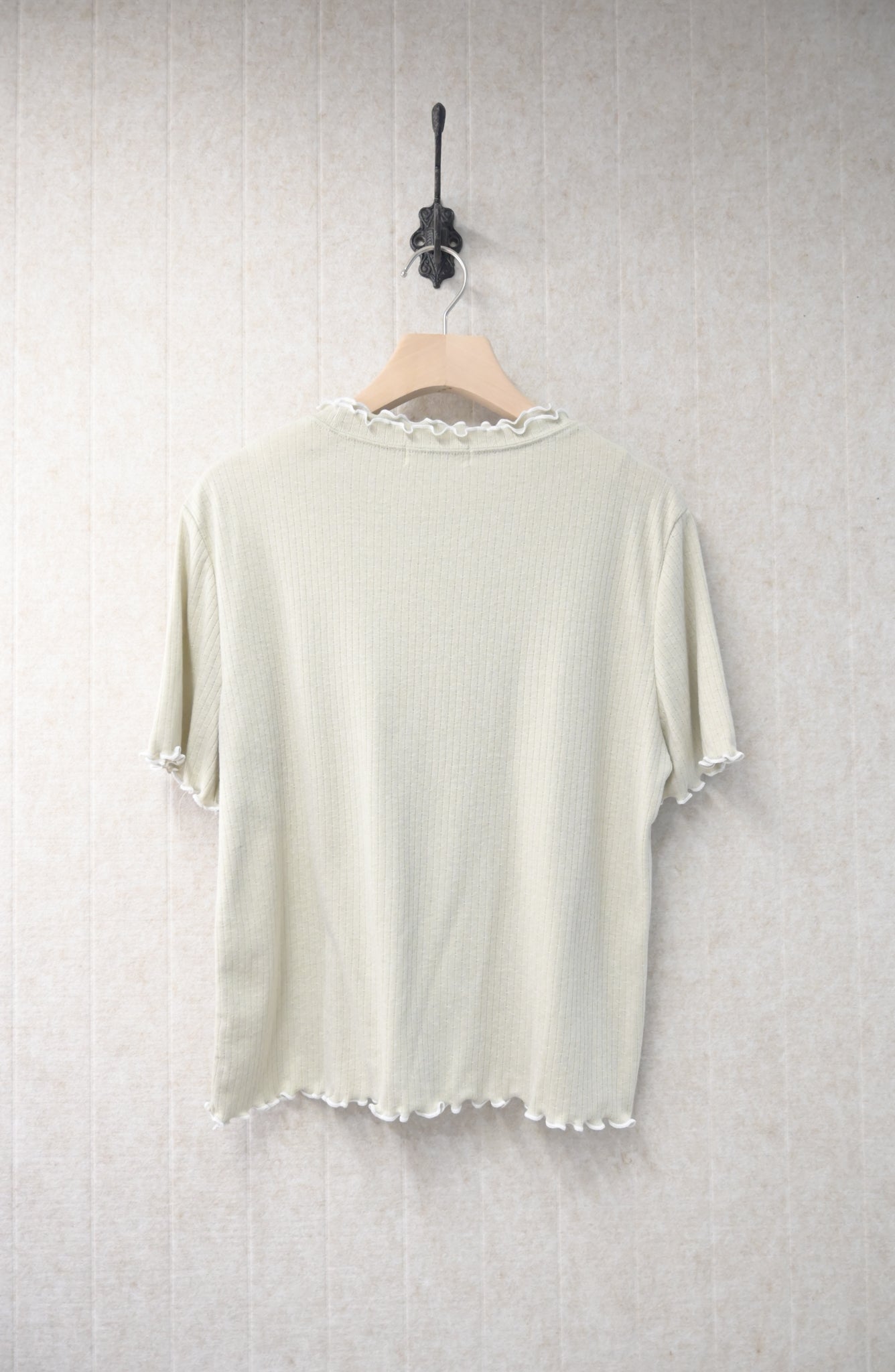 夏季・撞色邊彈性薄Tee 3色入 1S50836