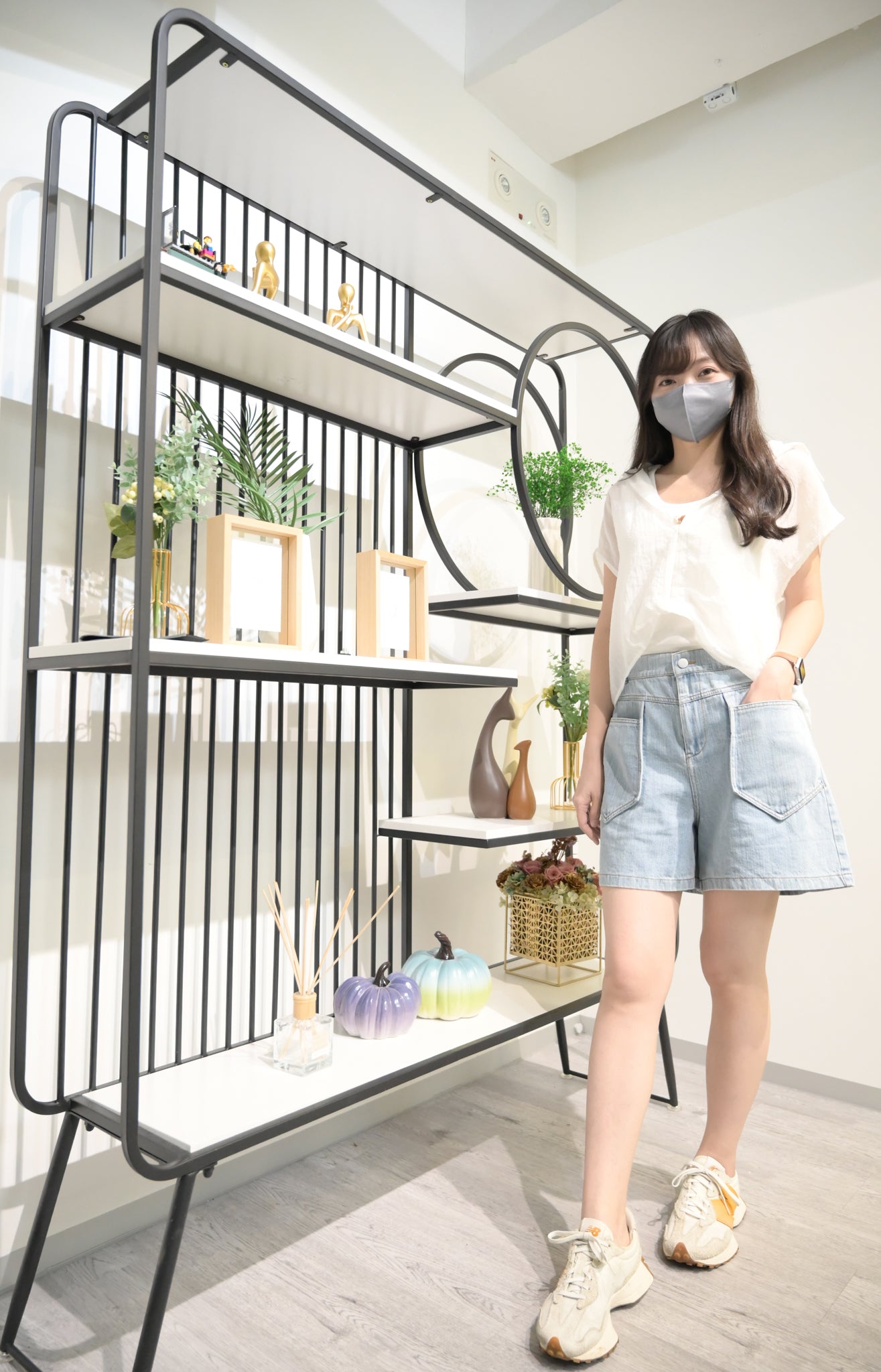 洗水薄牛仔短褲 S70712