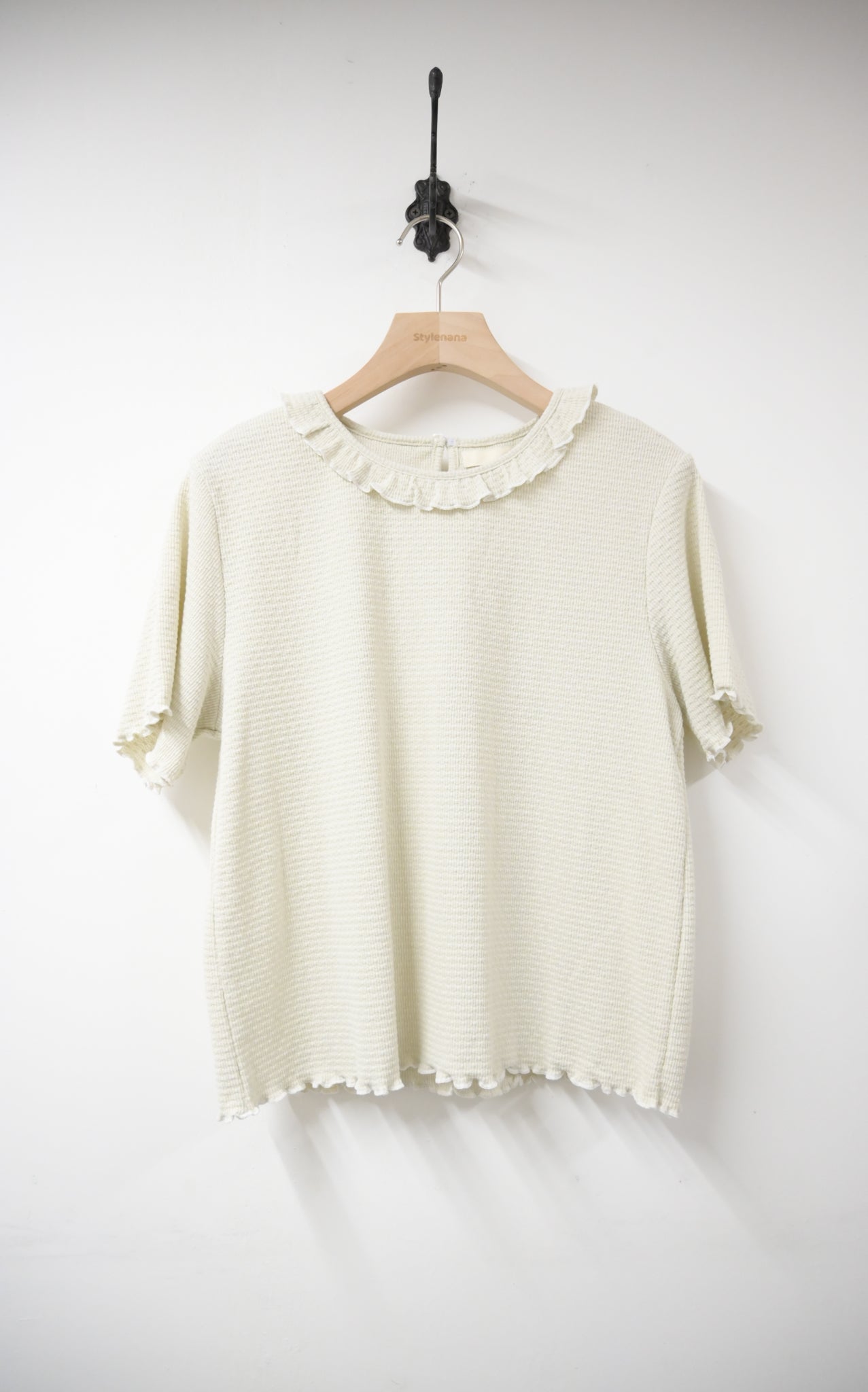 Ruffle BB領粒粒上衣 4色入 S10729
