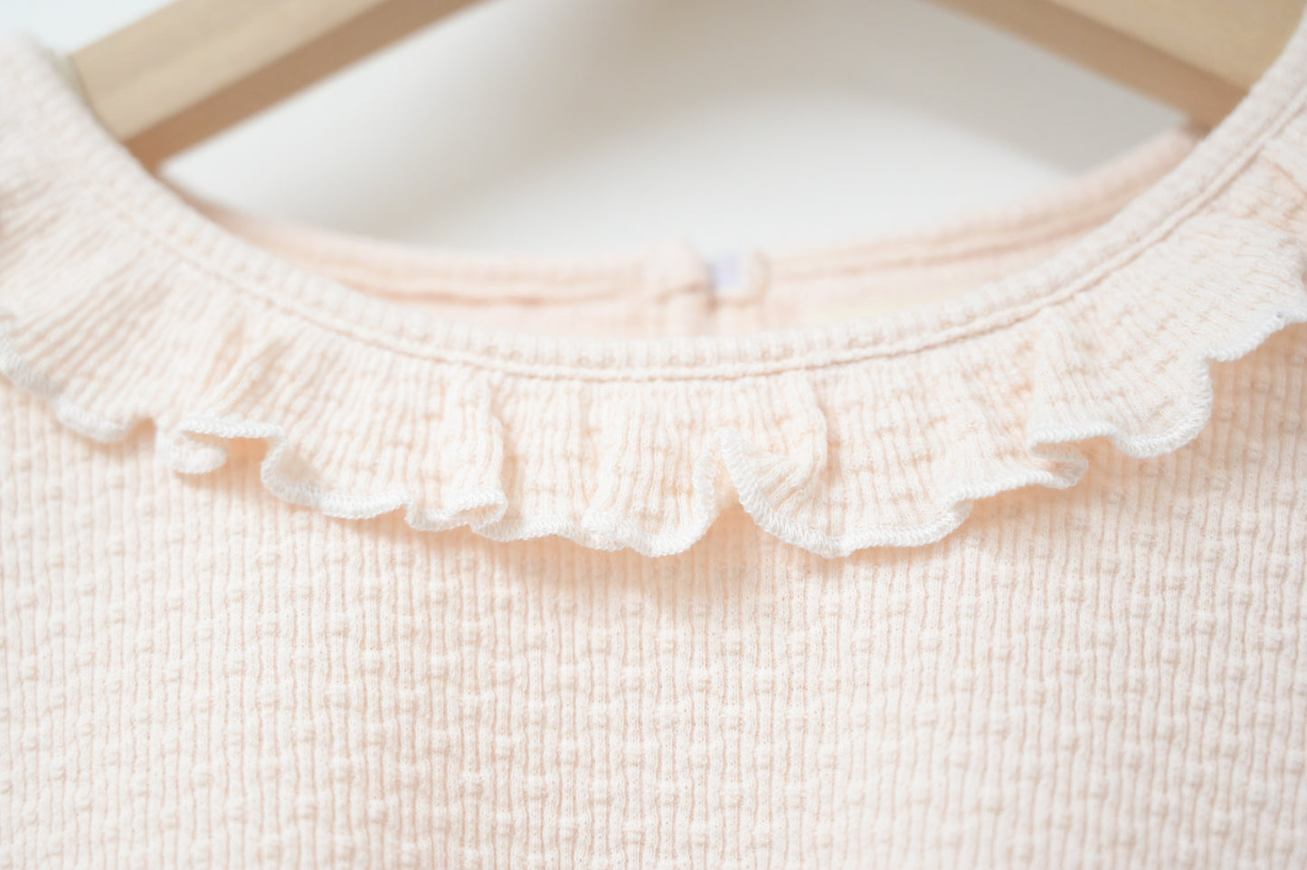 Ruffle BB領粒粒上衣 4色入 S10729