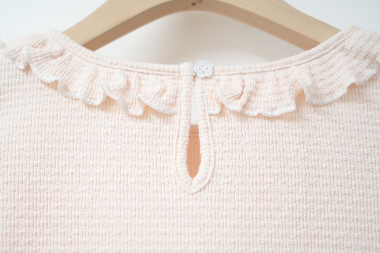 Ruffle BB領粒粒上衣 4色入 S10729