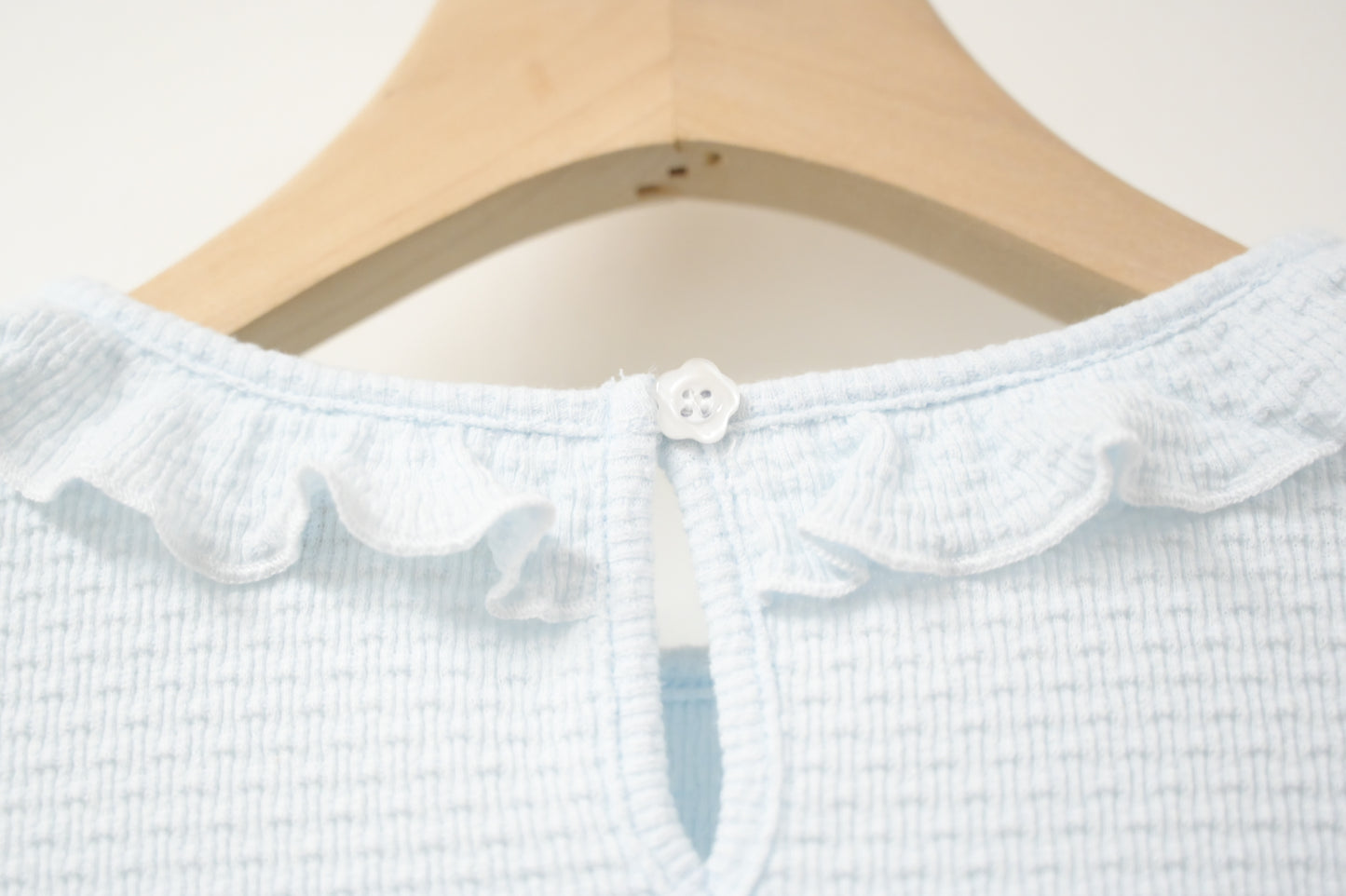 Ruffle BB領粒粒上衣 4色入 S10729