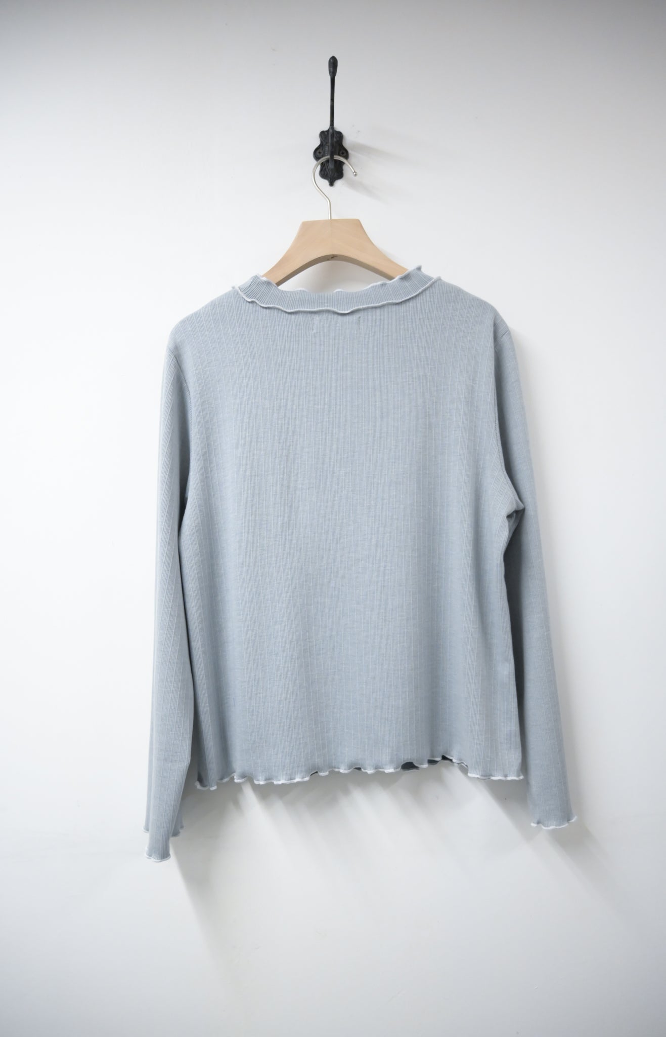 初秋・超親膚彈性刺繡木馬上衣 3色入 1W50925