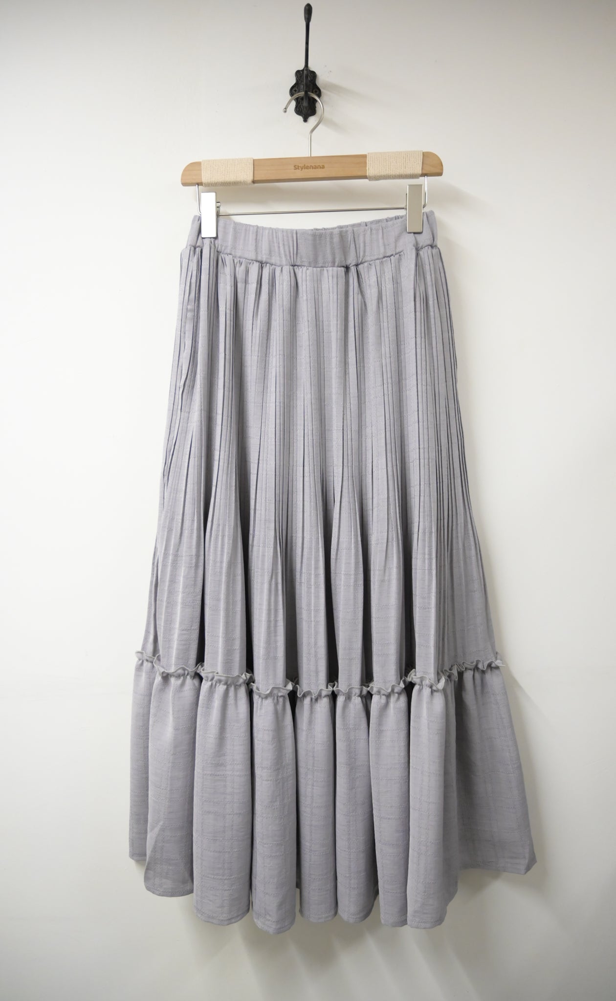 初秋・重工打造百褶裙 3色入 1W11018