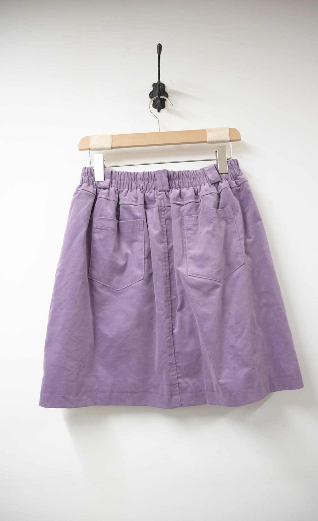 秋冬・絲絨加絨全橡筋短裙 2色入 1W61218