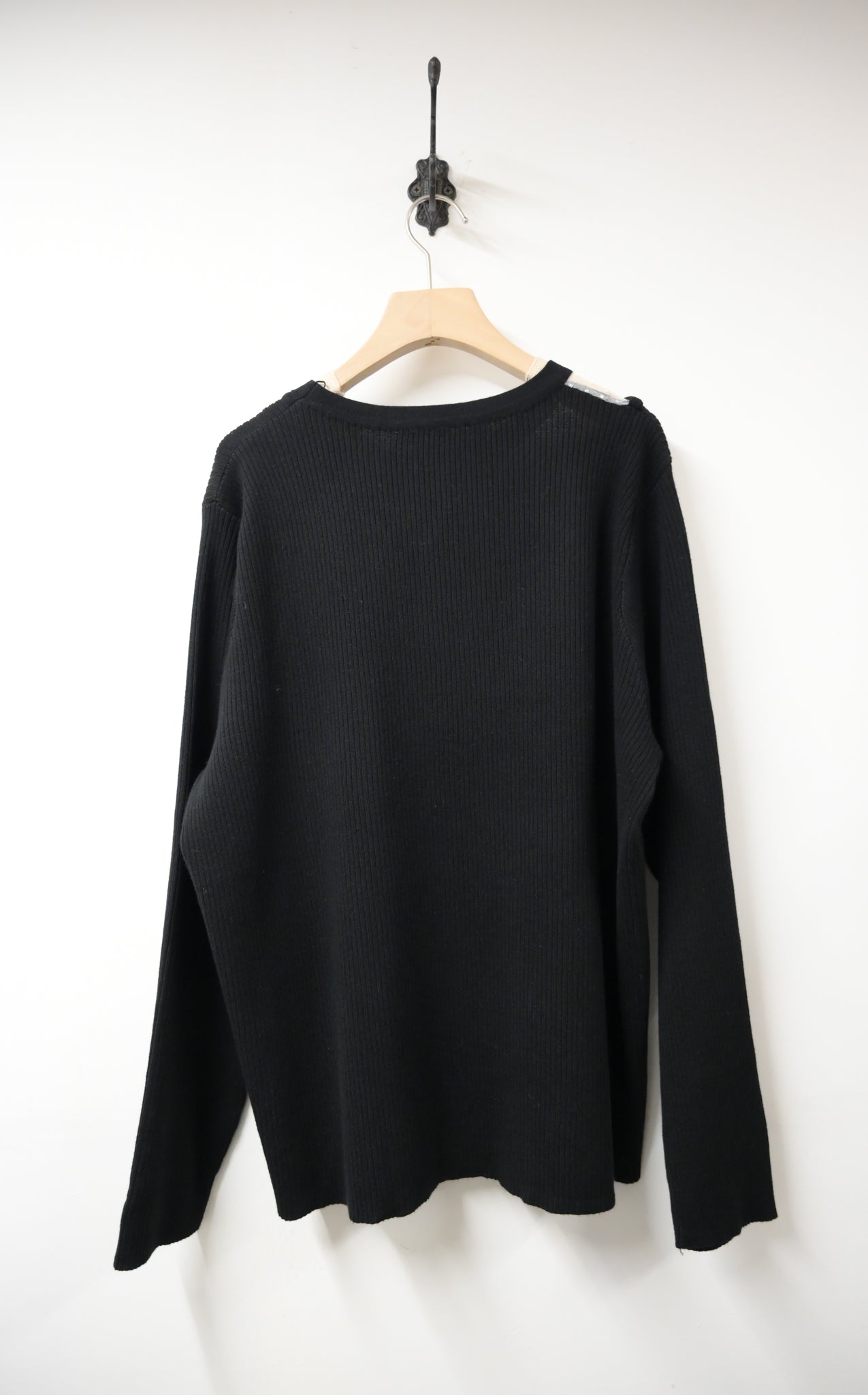 秋冬・透視波點針織上衣 2色入 1W61233