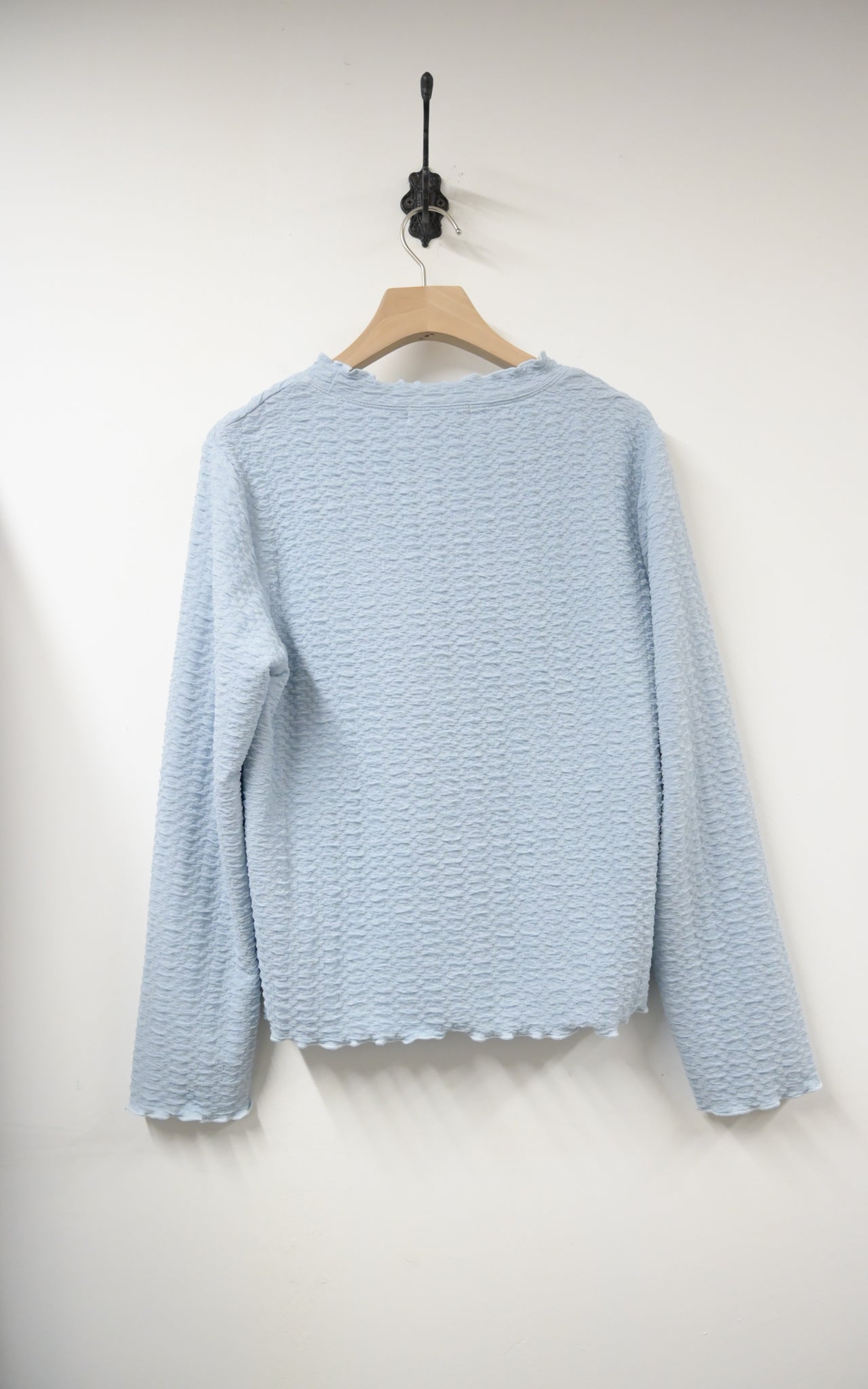 秋冬・雲朵親膚皺皺上衣 3色入 1W50118