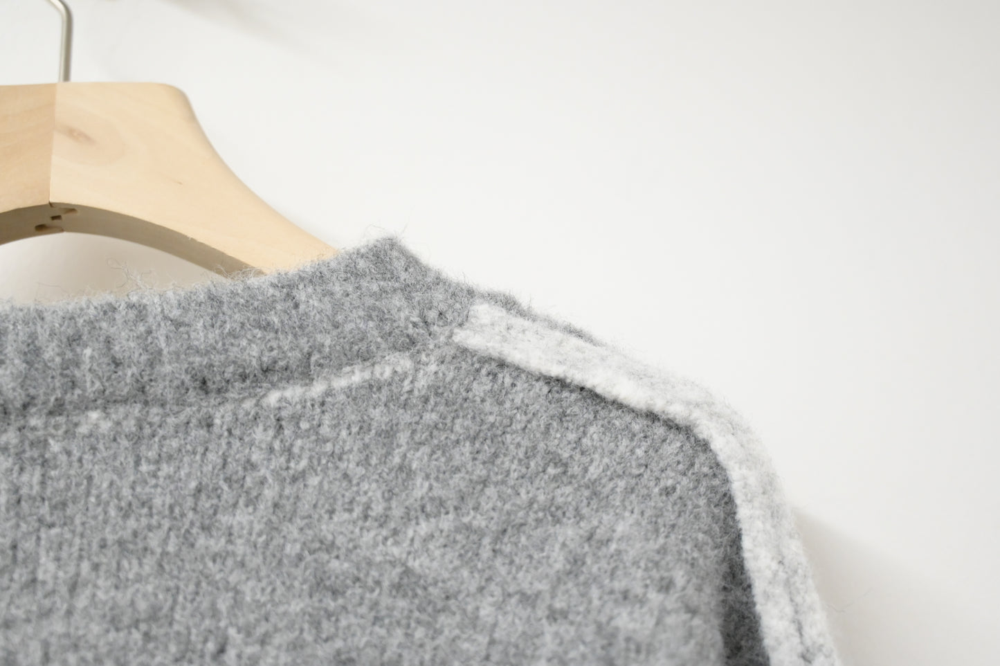 撞色邊柔軟冷衫 3色入 1W61120