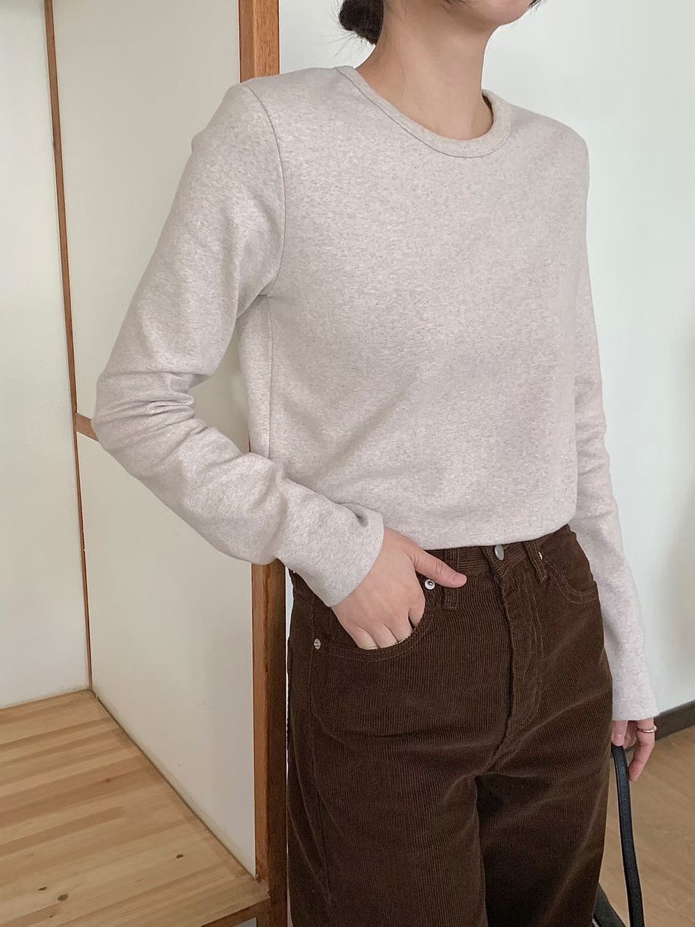 KR直送 厚實感純棉上衣 7色入 1W91150