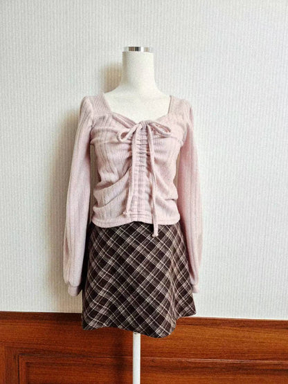 KR直送 2-Ways 束繩上衣 3色入 1W91211