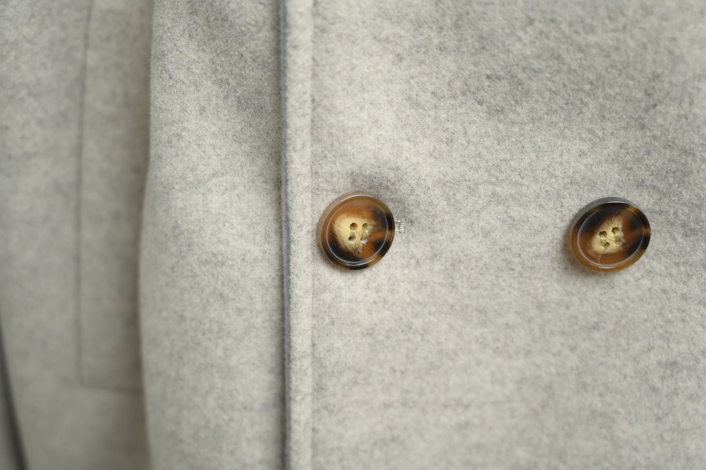 撞色反袖帶帽中長絨褸 1色入 1W61121