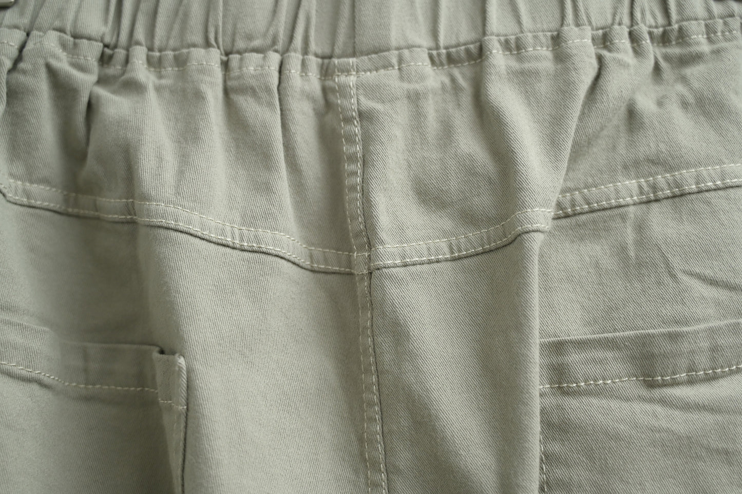 明線四季棉質九分褲 四色入 GR090203