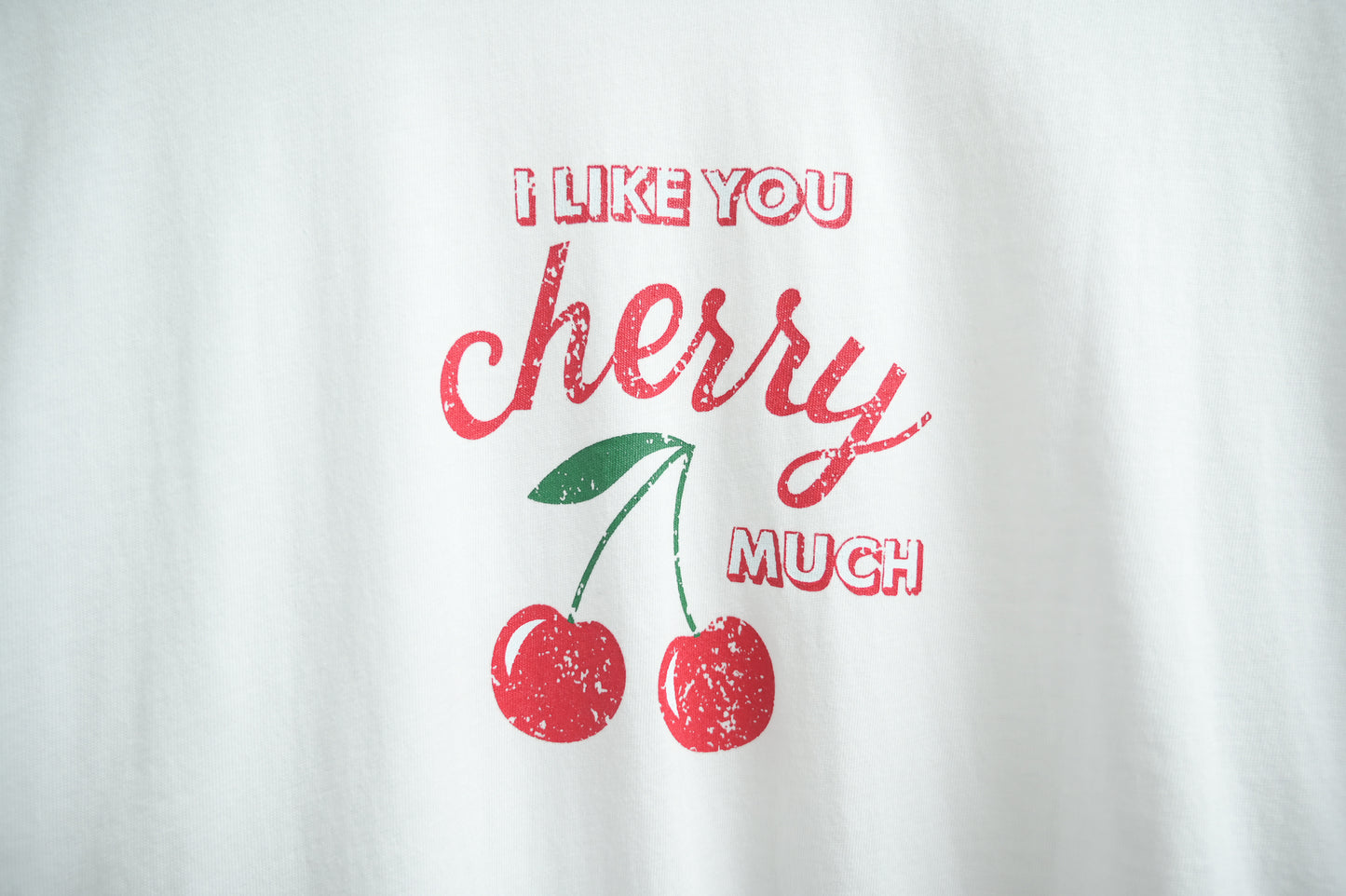 KR直送 I like you Cherry🍒 much 兩色入