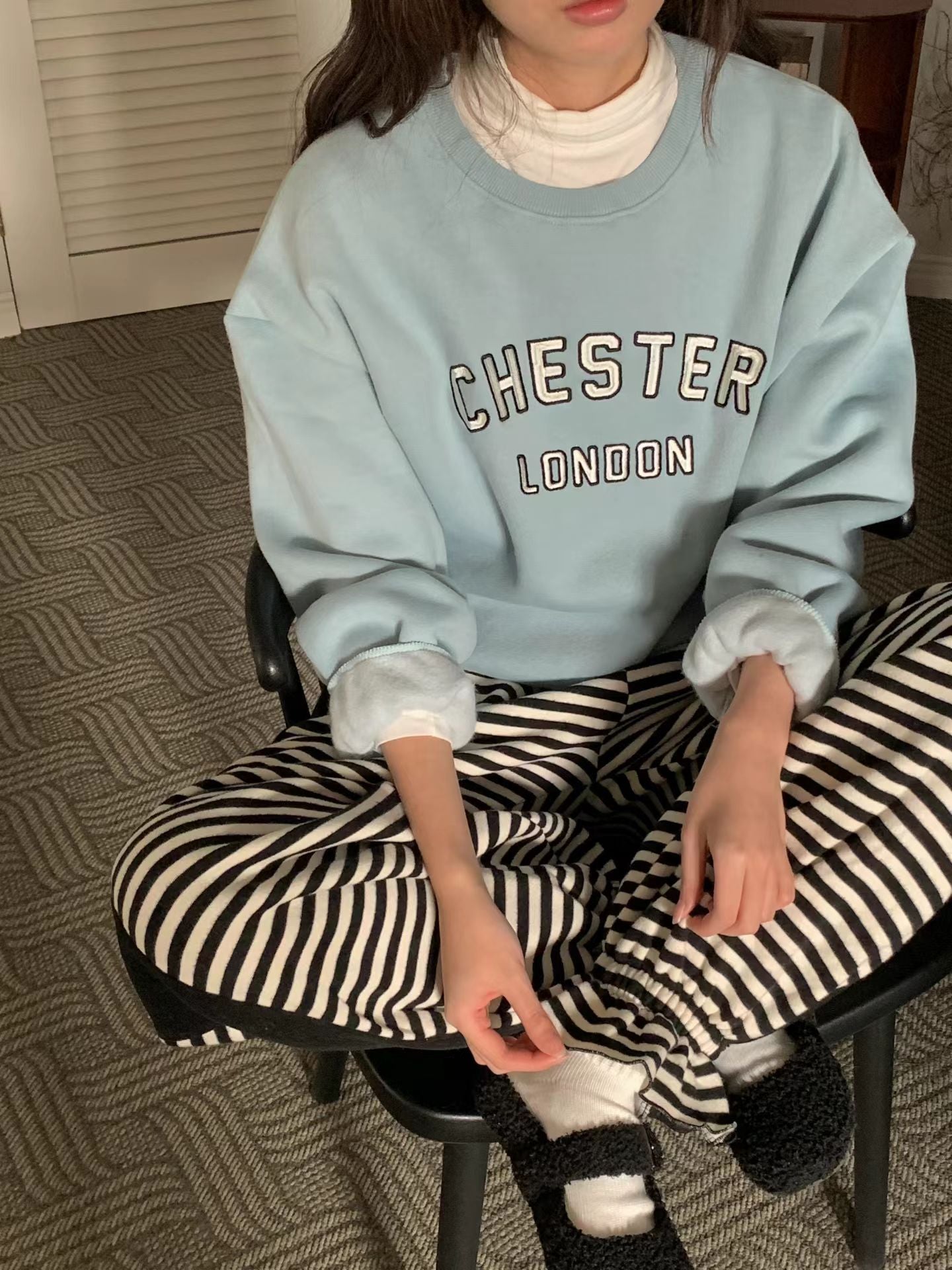 KR直送 CHESTER加絨衛衣 1W91135