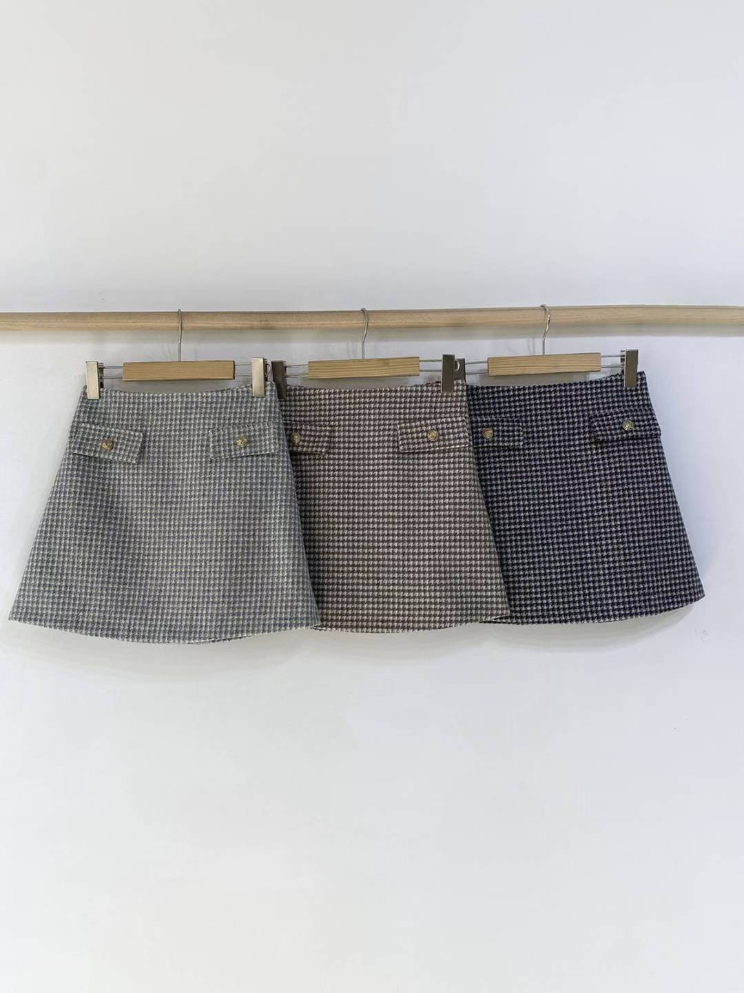 KR直送 千烏格短裙褲 2色入 1W91209