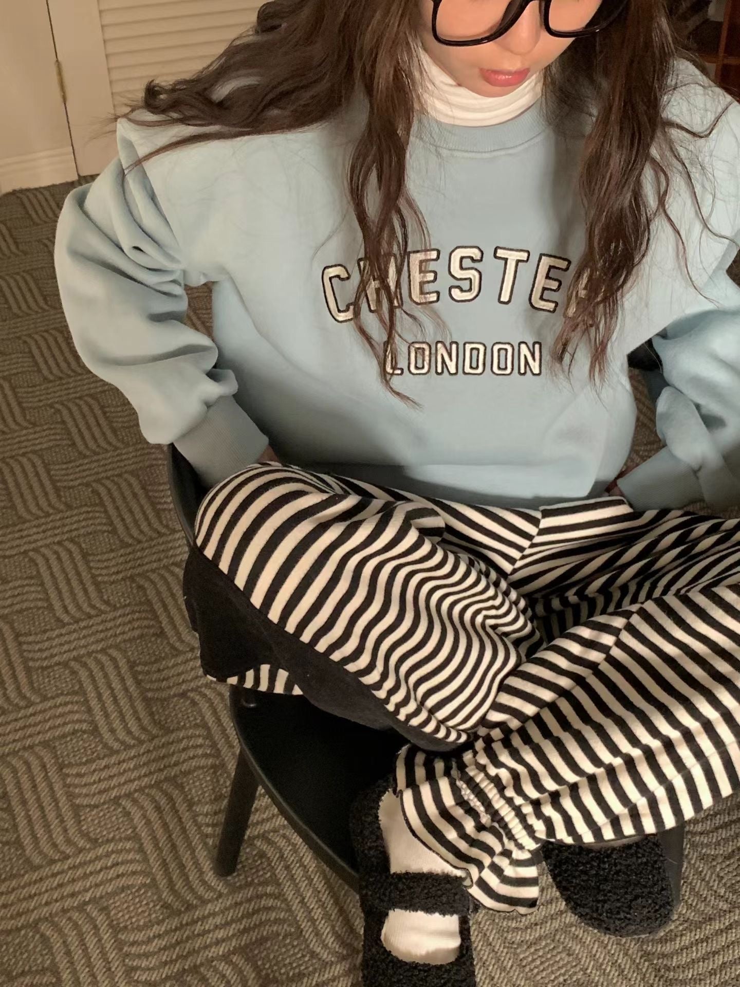 KR直送 CHESTER加絨衛衣 1W91135