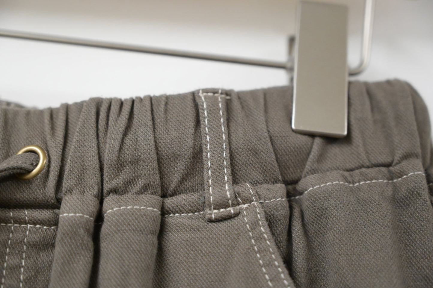 秋冬．厚版明線抽繩長褲 3色入 1W81107