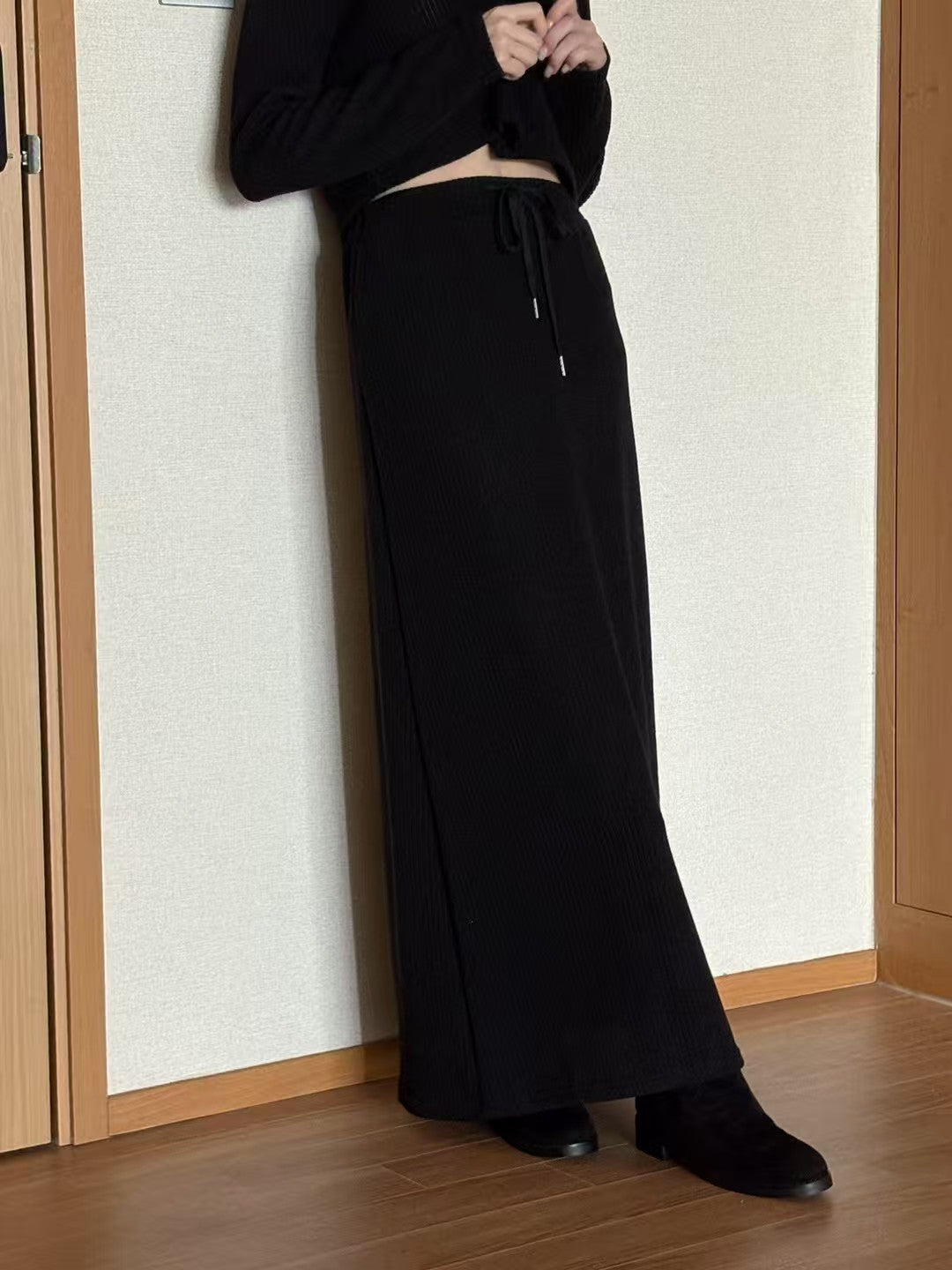 KR直送 Cropped 外套配半身裙SET 2色入 1W90920