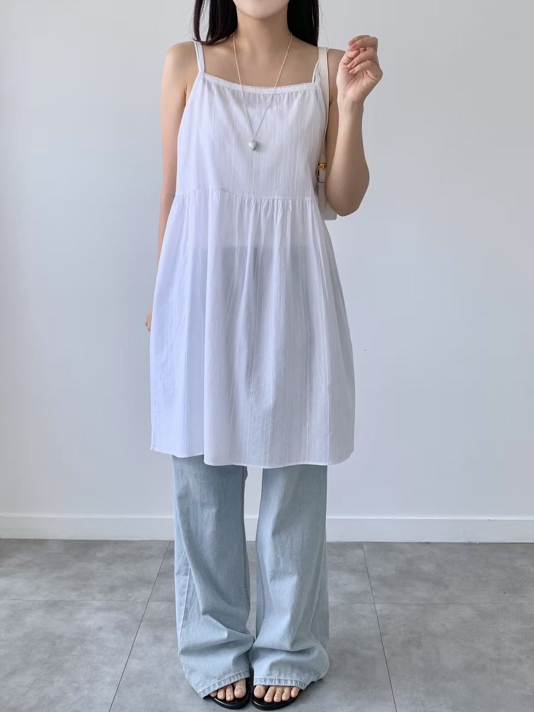 KR直送 小清新連身裙 2色入 S90536
