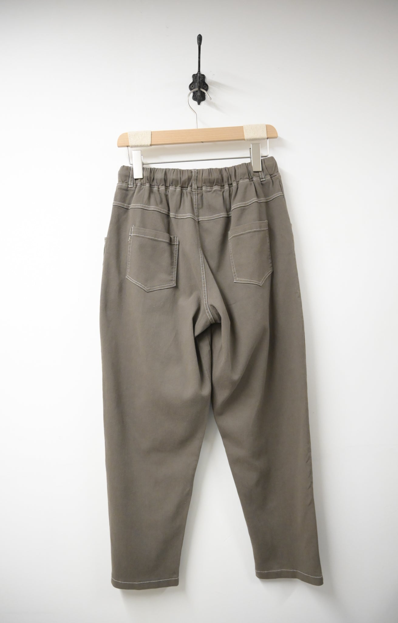 秋冬．厚版明線抽繩長褲 3色入 1W81107