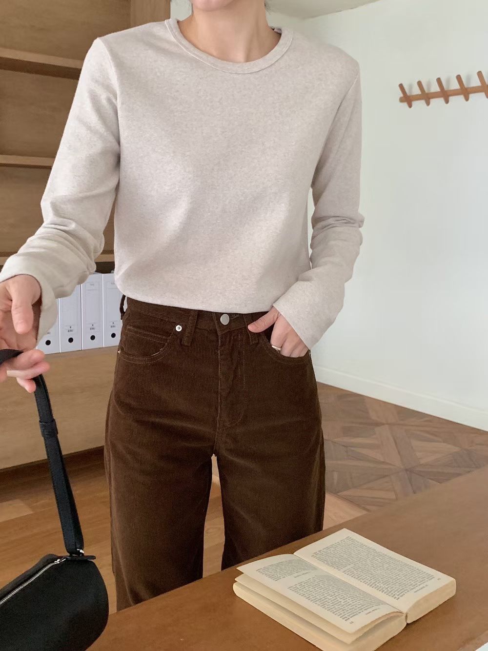 KR直送 厚實感純棉上衣 7色入 1W91150