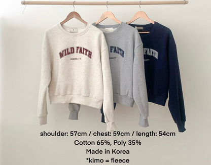 KR直送 FAITH 加絨衛衣 1W91136