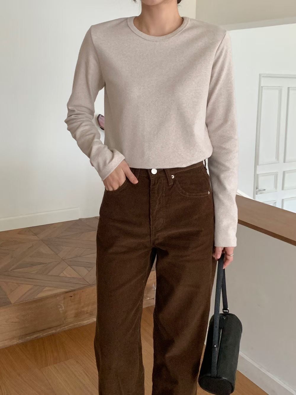 KR直送 厚實感純棉上衣 7色入 1W91150