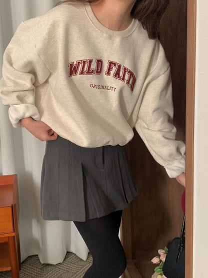 KR直送 FAITH 加絨衛衣 1W91136