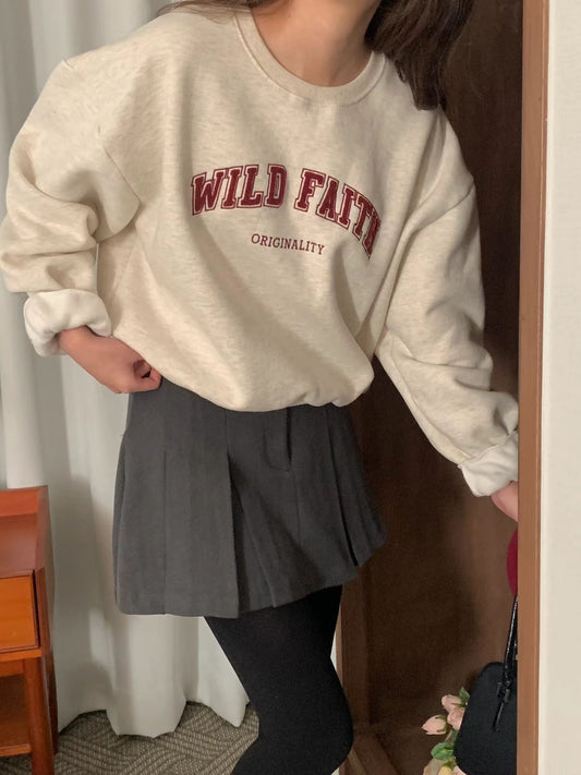 KR直送 FAITH 加絨衛衣 1W91136