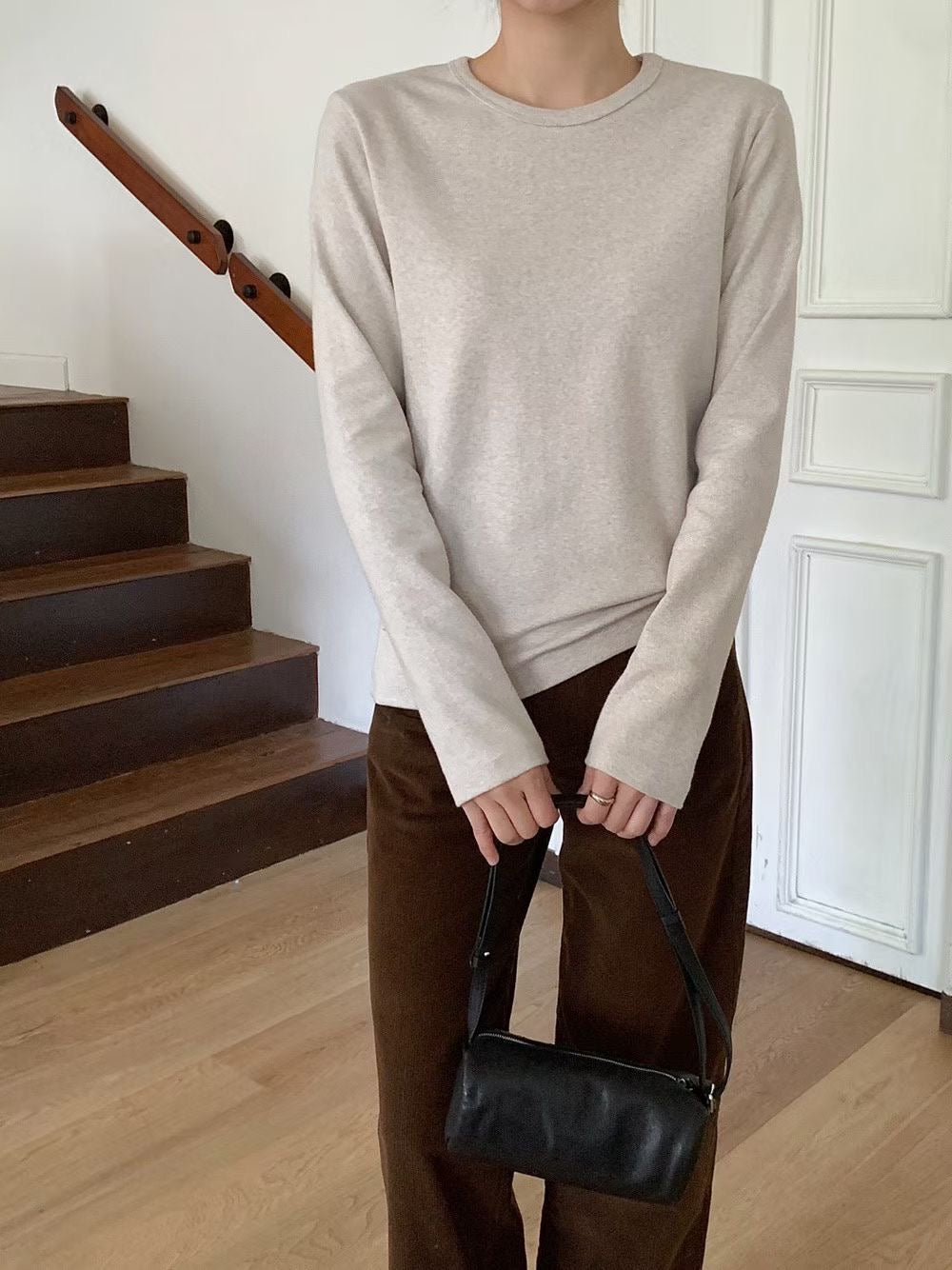 KR直送 厚實感純棉上衣 7色入 1W91150