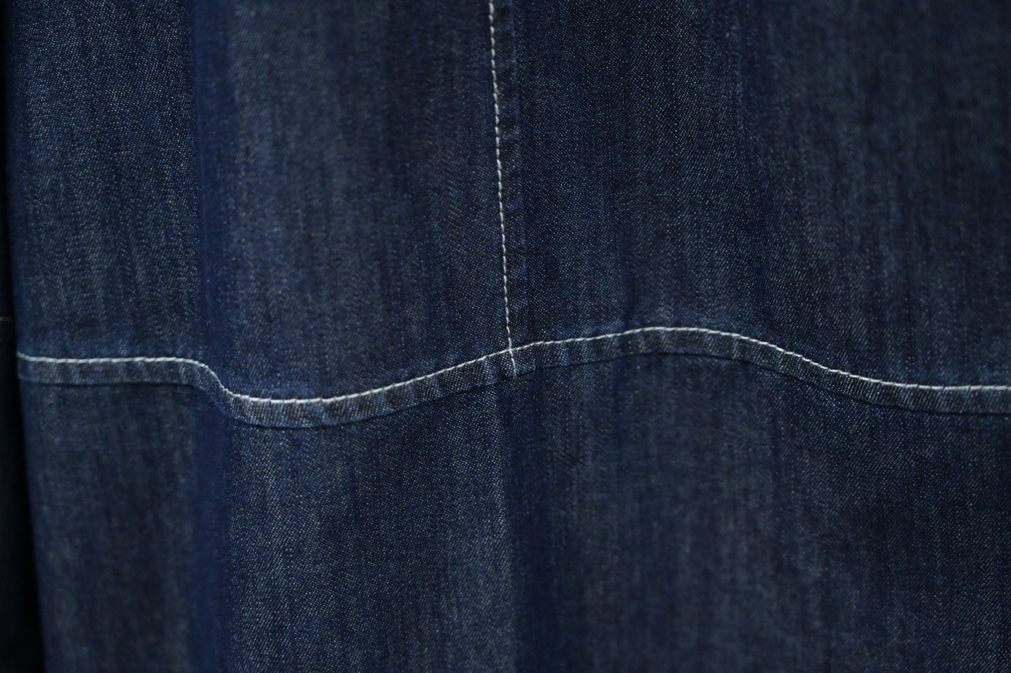 夏季・寬鬆抽繩薄牛仔褲 1色入 1S60316