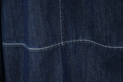 夏季・寬鬆抽繩薄牛仔褲 1色入 1S60316