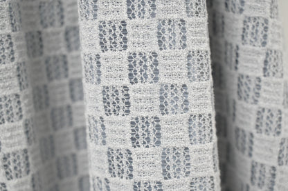 春夏・綁繩透視方格滑料裙 2色入 1S20224