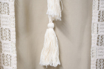 春夏・綁繩透視方格滑料裙 2色入 1S20224