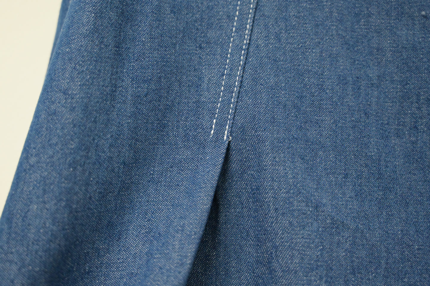 春夏・格仔拼薄牛仔半身裙 1色入 1S20225