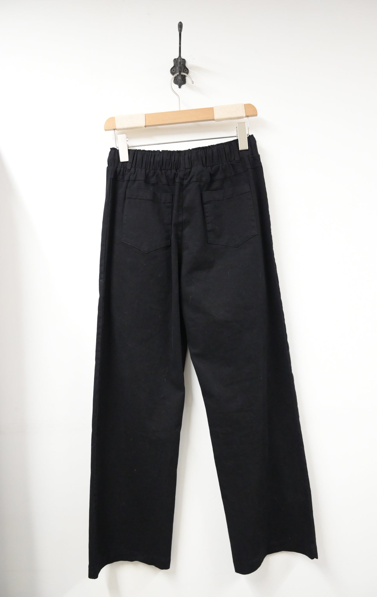 春夏・抽繩直腳棉料褲 2色入 1S80227