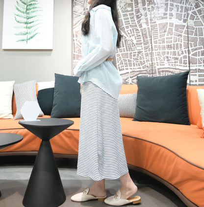 夏季・超彈背心長裙配防曬恤衫SET 2色入 1S60323