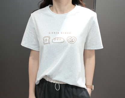 夏季・Little Bread 棉Tee 3色入 1S50321