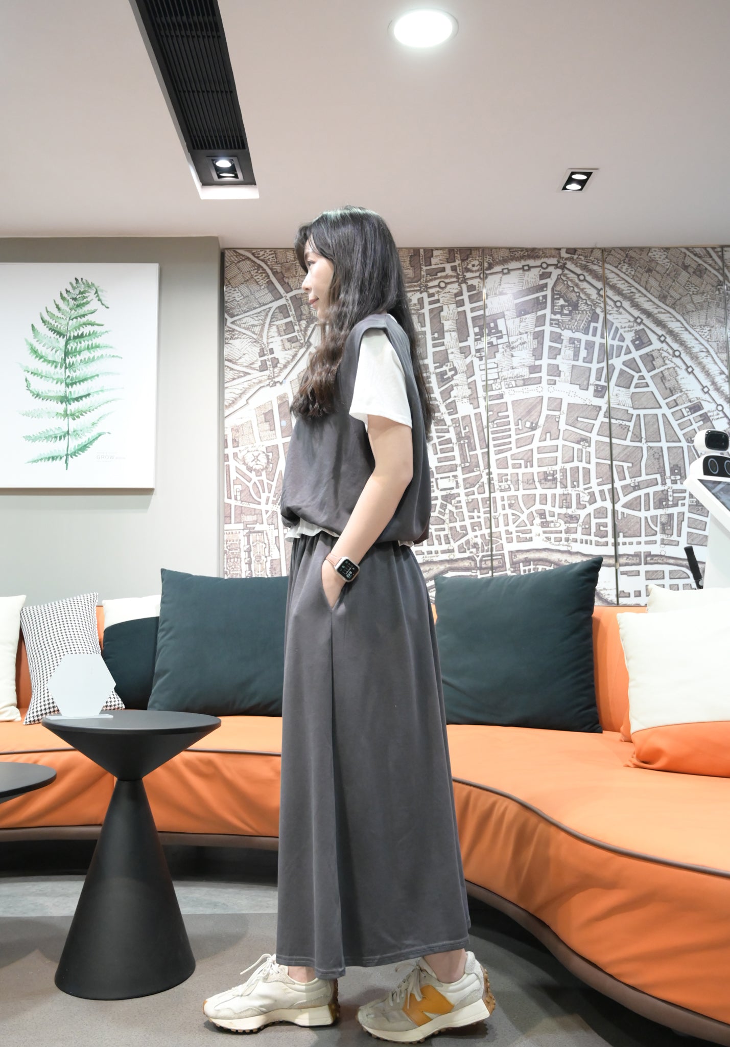 夏季・超親膚套裝裙 2色入 1S60324