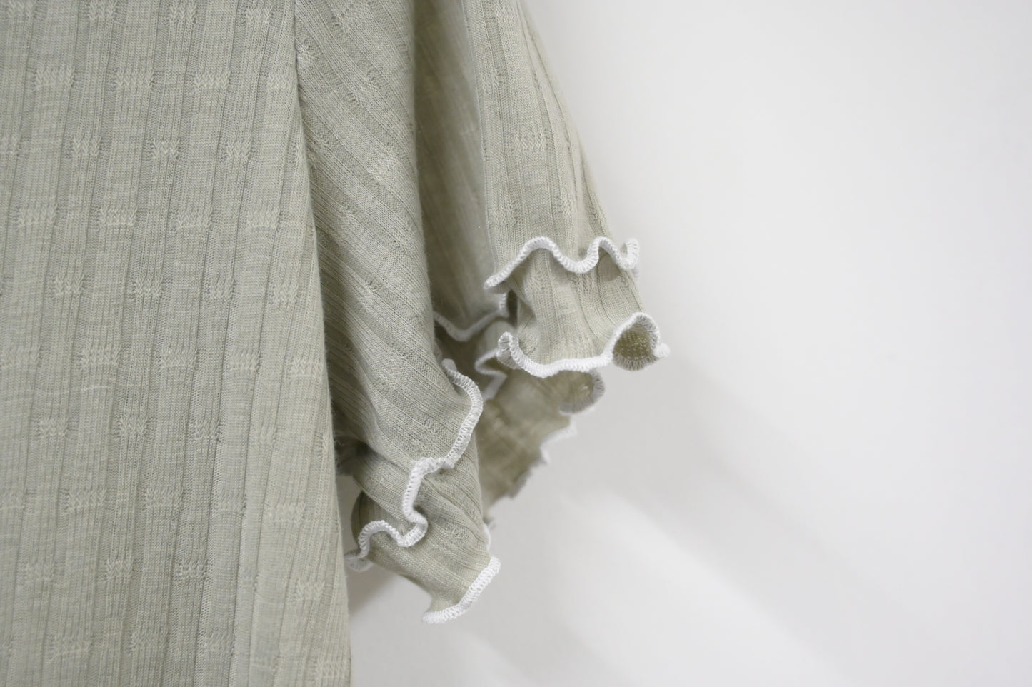 夏季・暗條紋柔軟上衣 2色入 1S50321