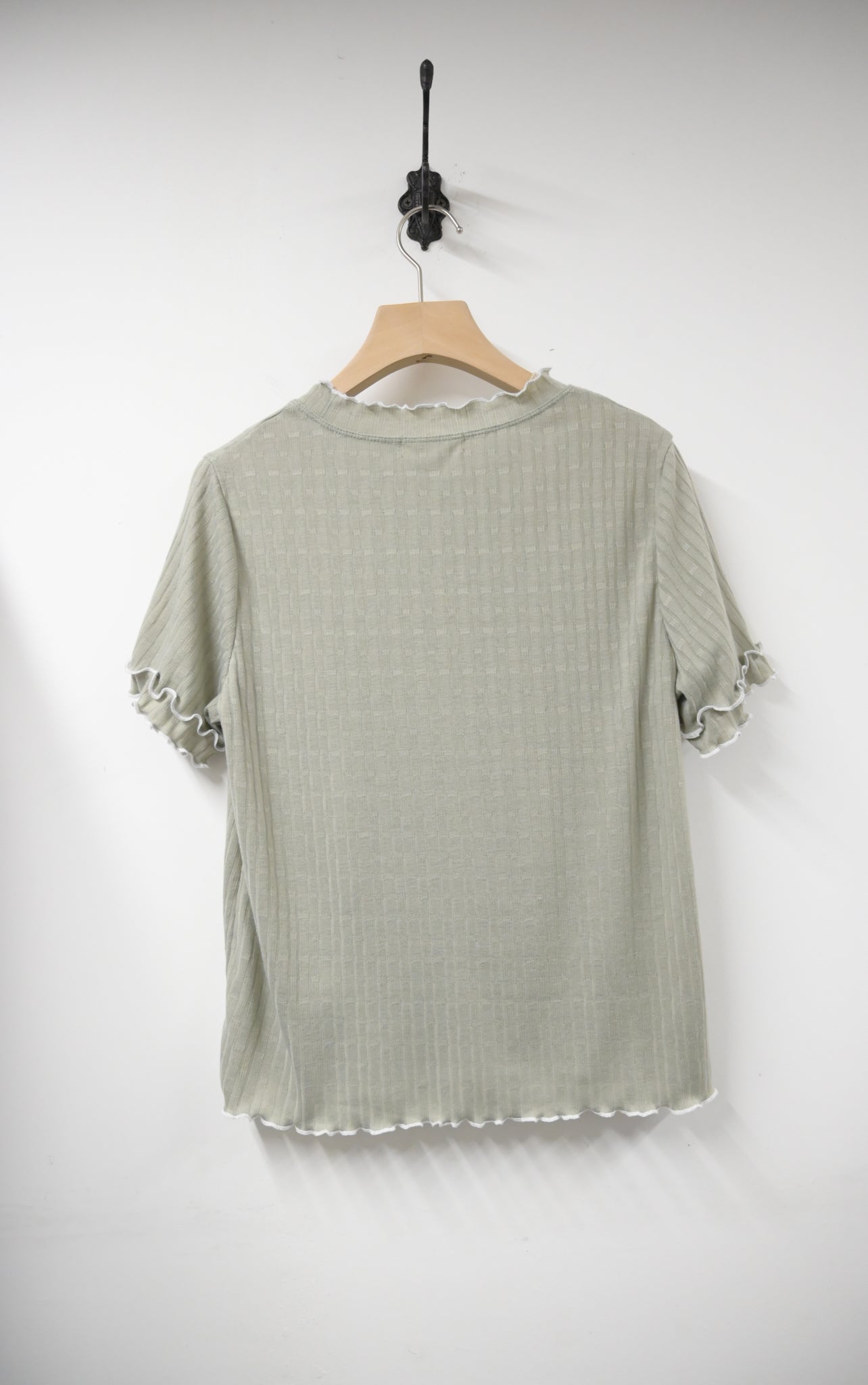 夏季・暗條紋柔軟上衣 2色入 1S50321