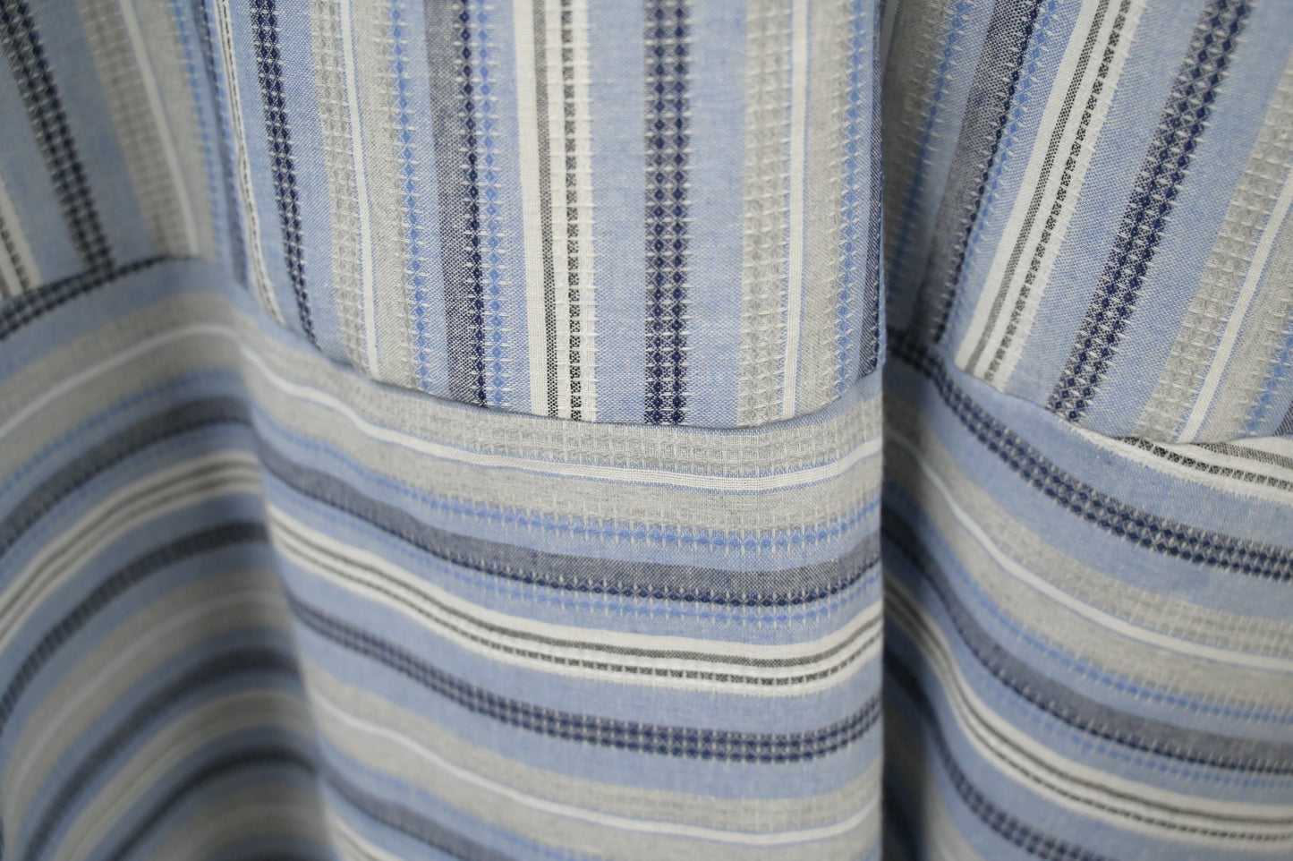 夏季・通花拼免熨棉麻料連身裙 2色入 1S20322